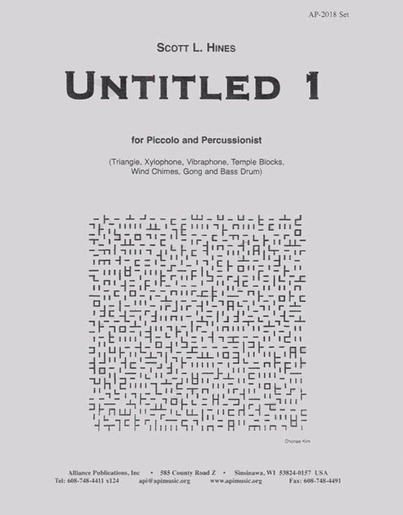 Untitled 1 - Piccolo & Percussion